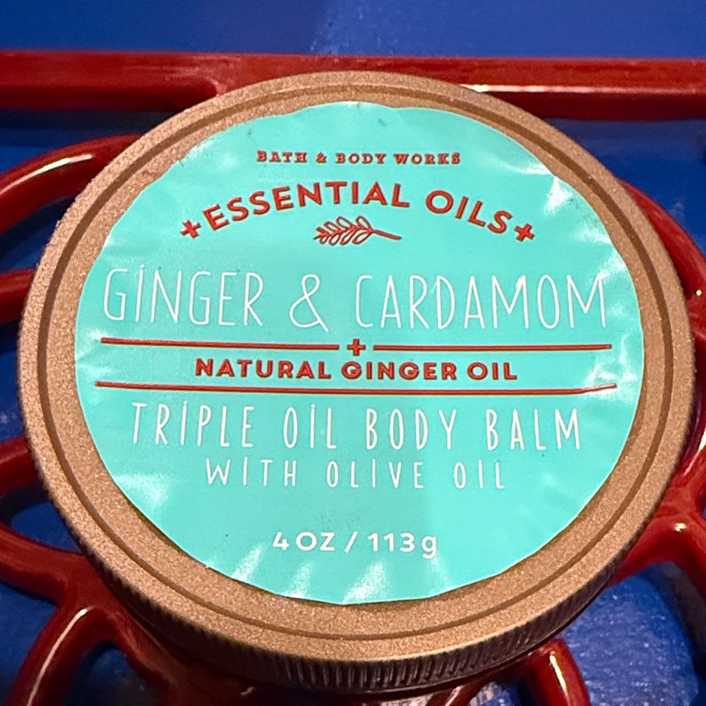 Bath & Body Works Ginger Cardamom Body Balm 4oz NEW Sealed Discontinued Rare
